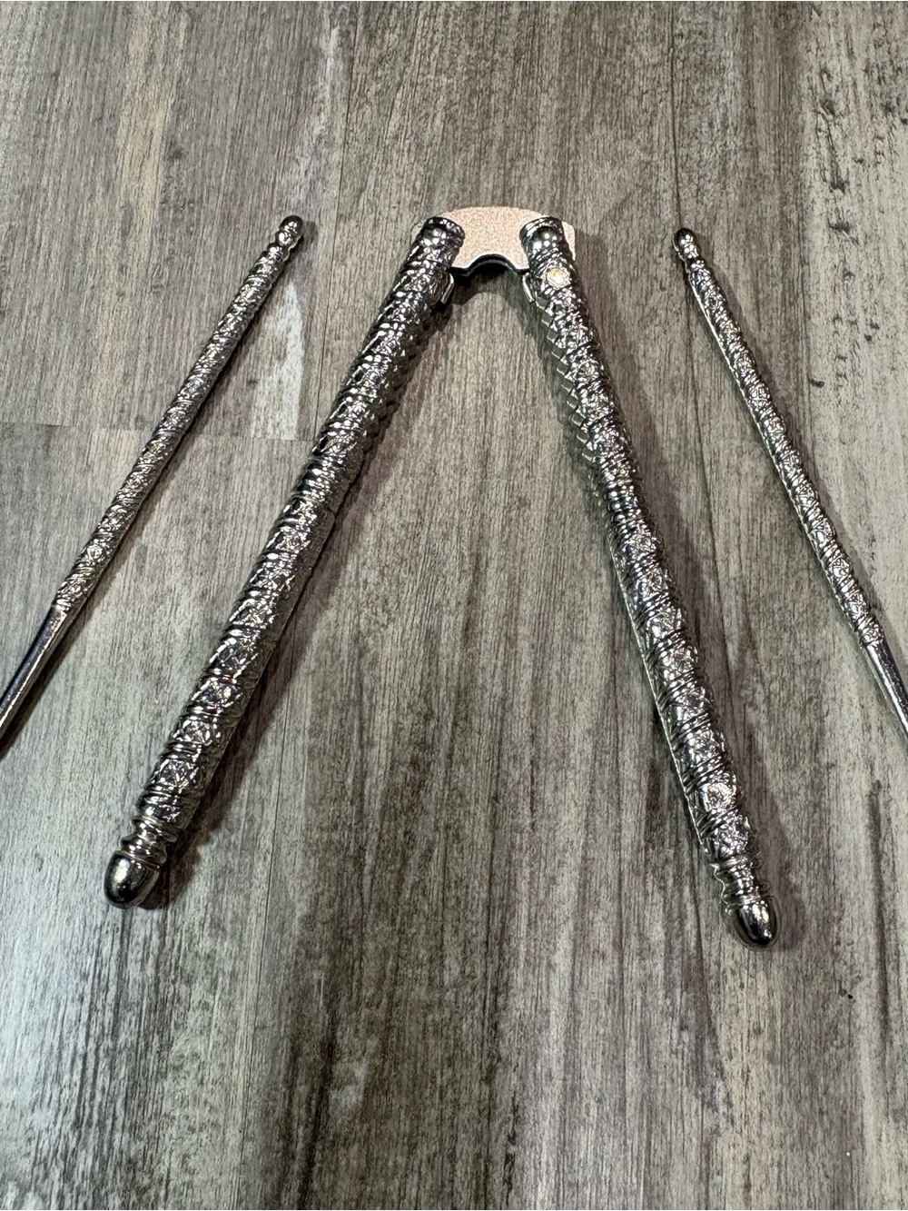 Vintage Metal Nutcracker with 2 Picks